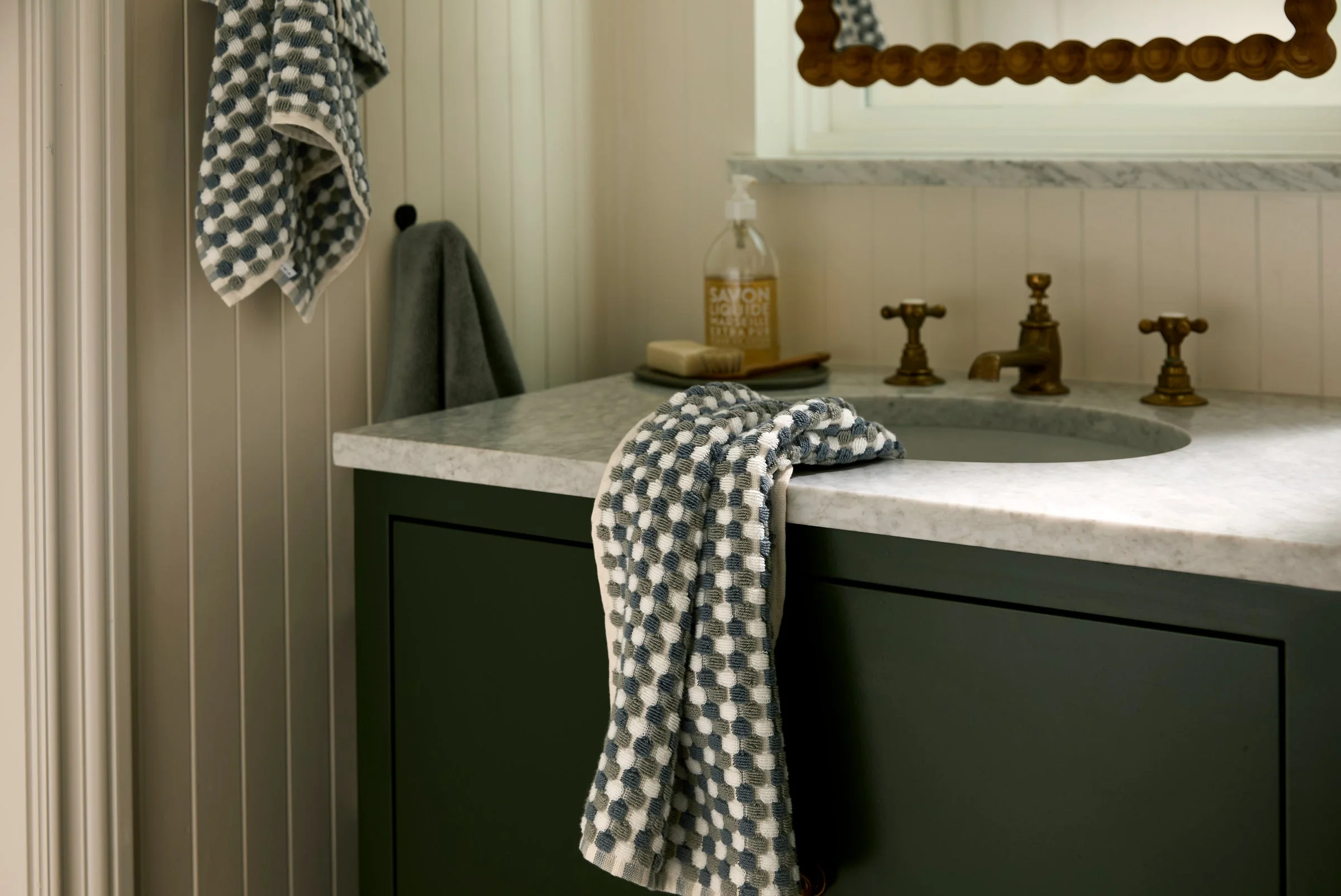 4+4 Organic Mosaic Bath Bundle - Moss and Dusk - Image 5
