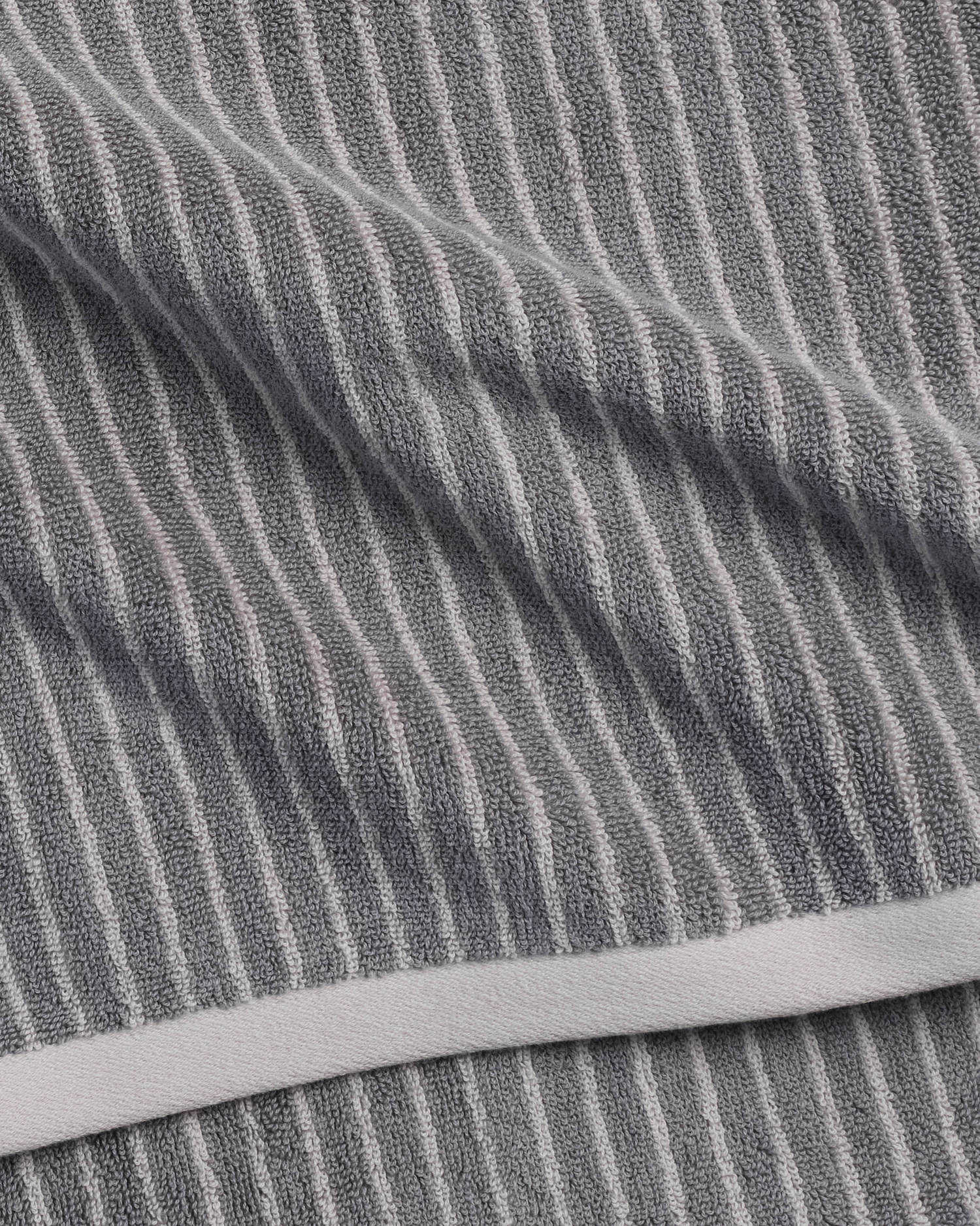 2+2 Pinstripe Bath Bundle - Pebble and Dove - Image 3