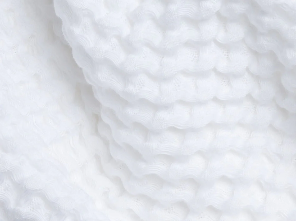 6+6 Waffle Bath Bundle - White - Image 3
