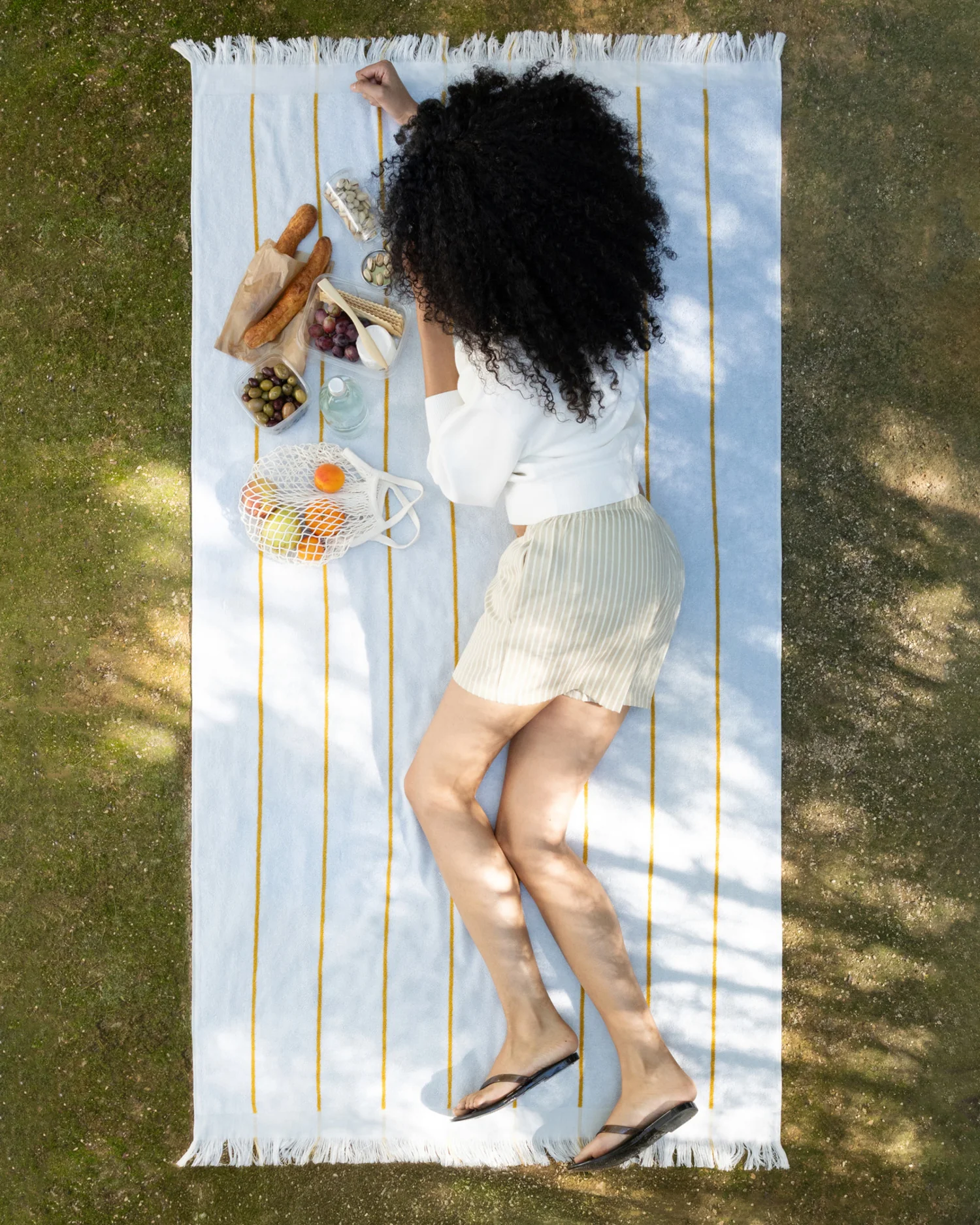 8x Bayside Beach Towel Bundle - Lagoon with Marigold - Image 5