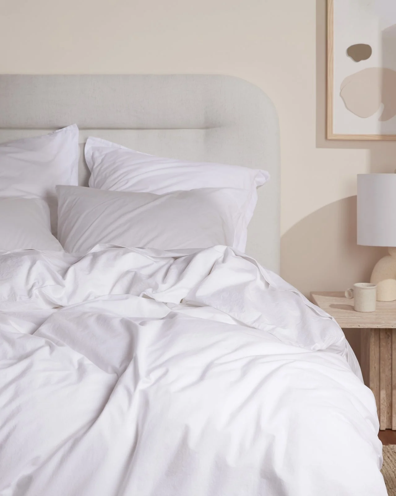 Brushed Cotton Bundle - White K/CK - Image 2