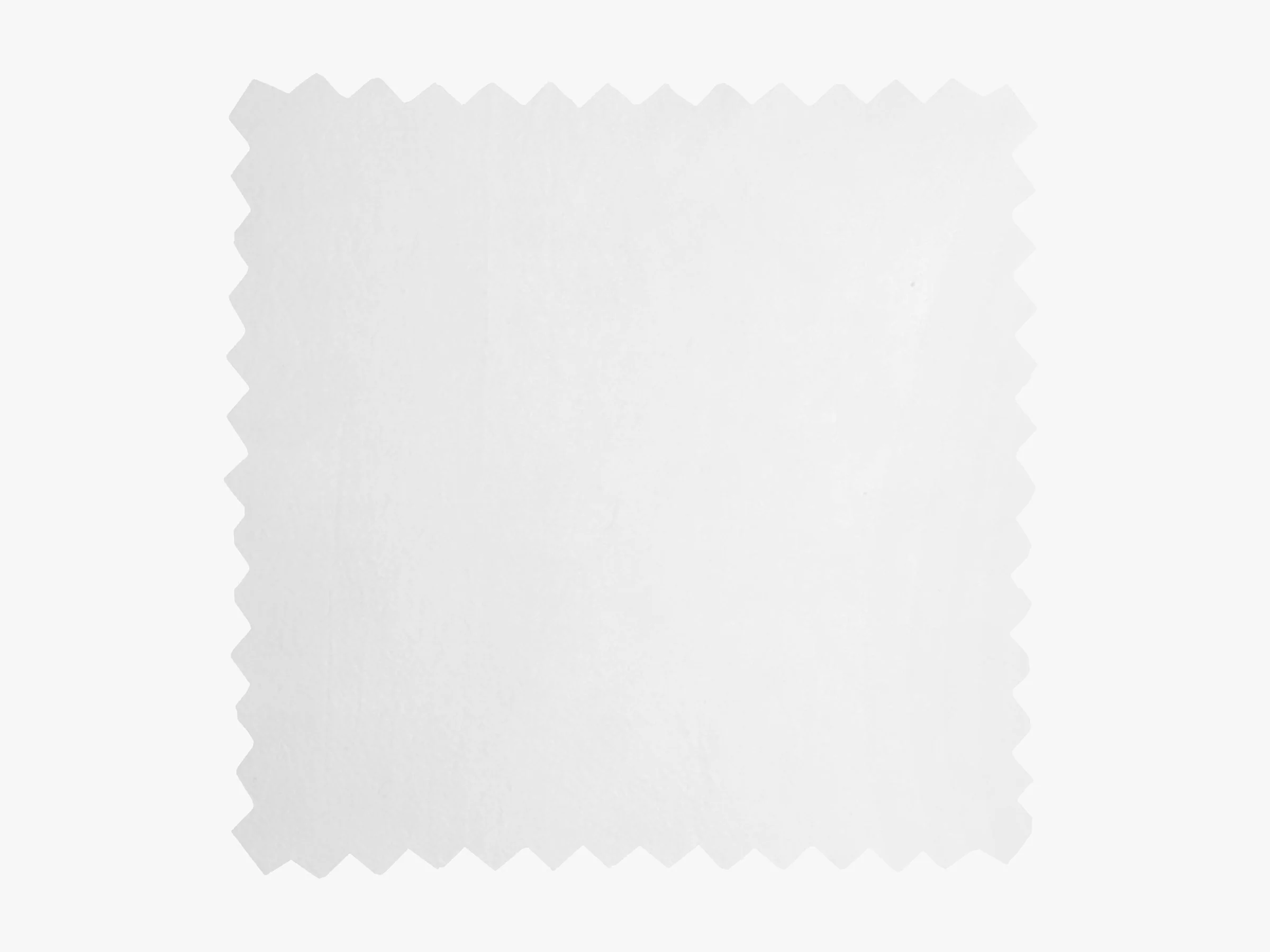 Brushed Cotton Fabric Swatch (White) - Image 2