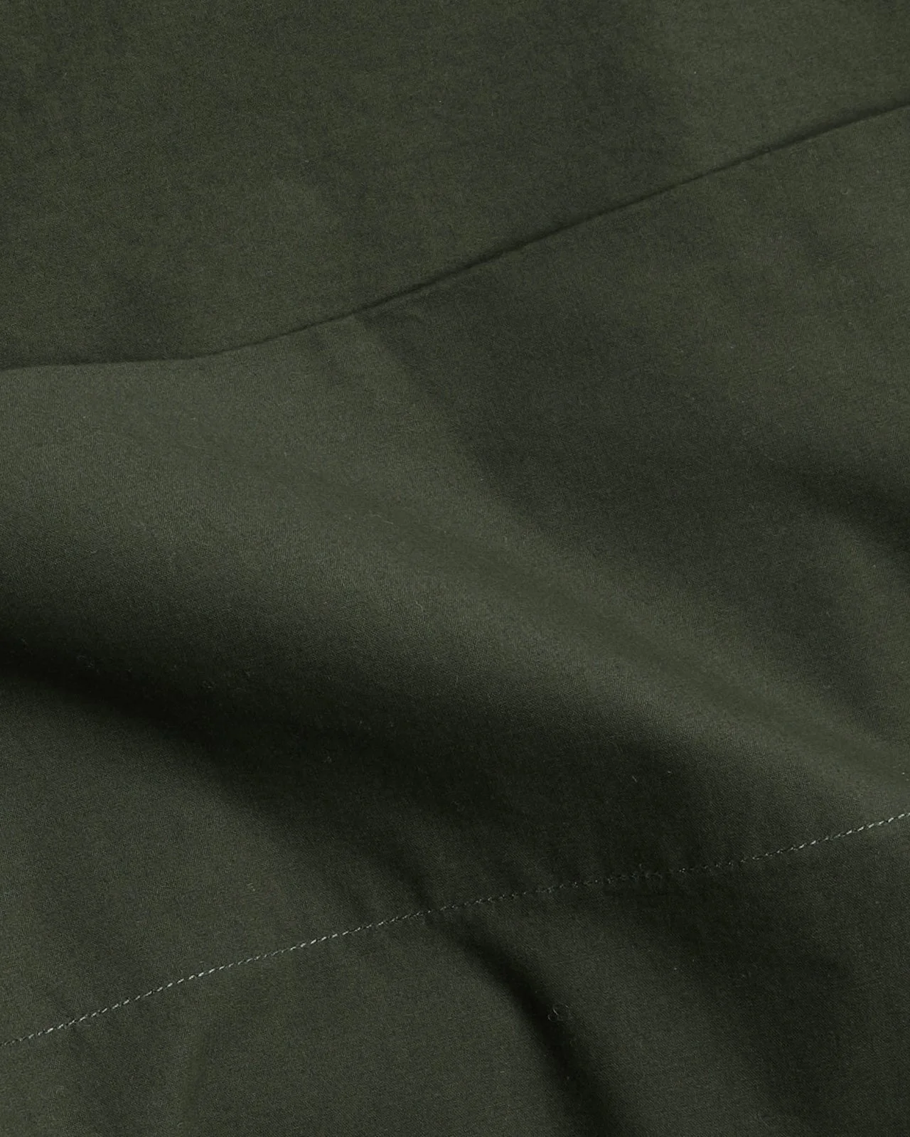 Brushed Cotton Top Sheet (Evergreen) - Image 3