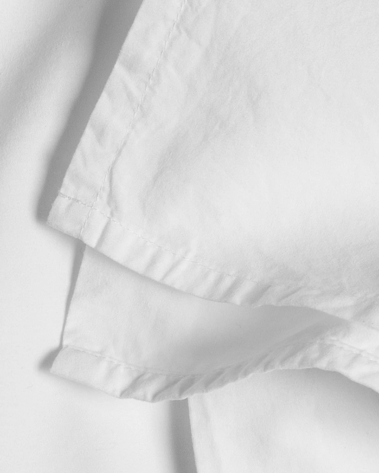 Brushed Cotton Top Sheet (White) - Image 3