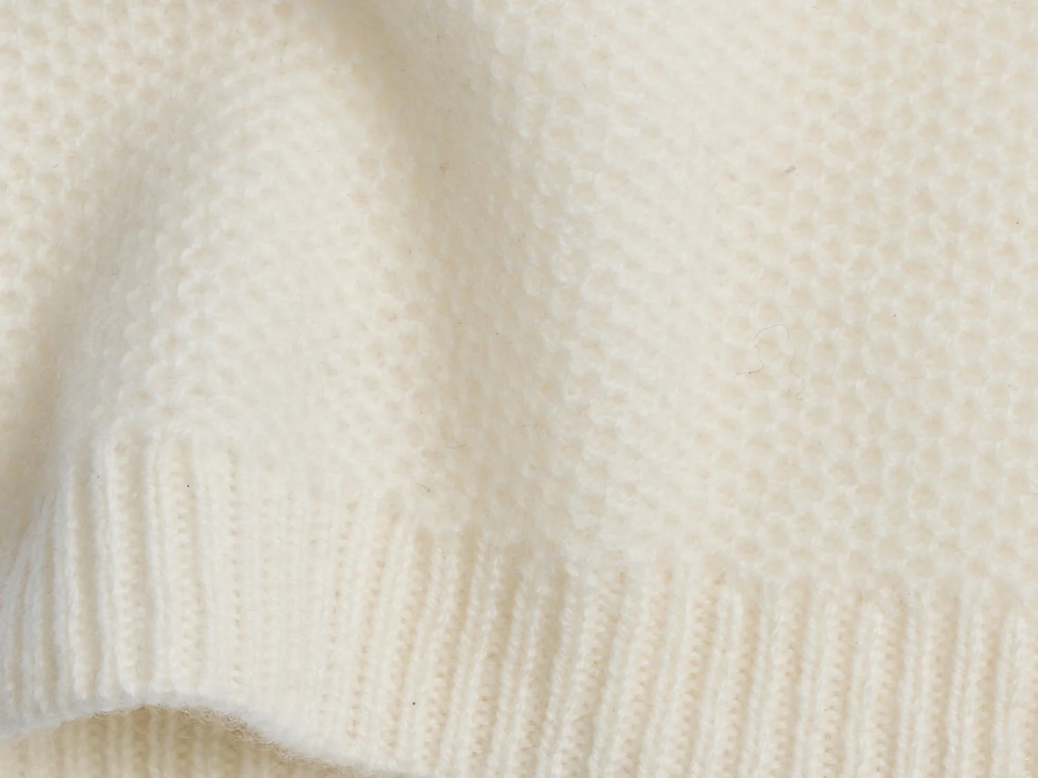Cashmere Baby Hat (Ivory) - Image 3