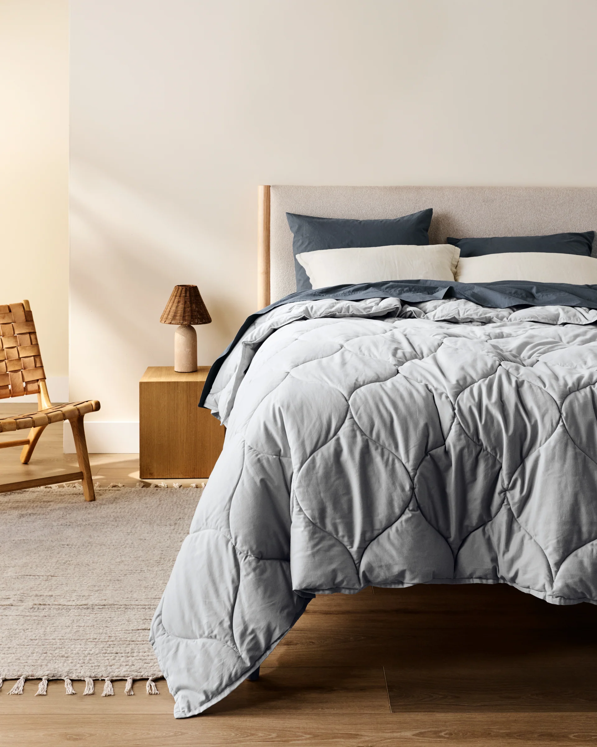 Cotton Drift Comforter (Sky) - Image 4