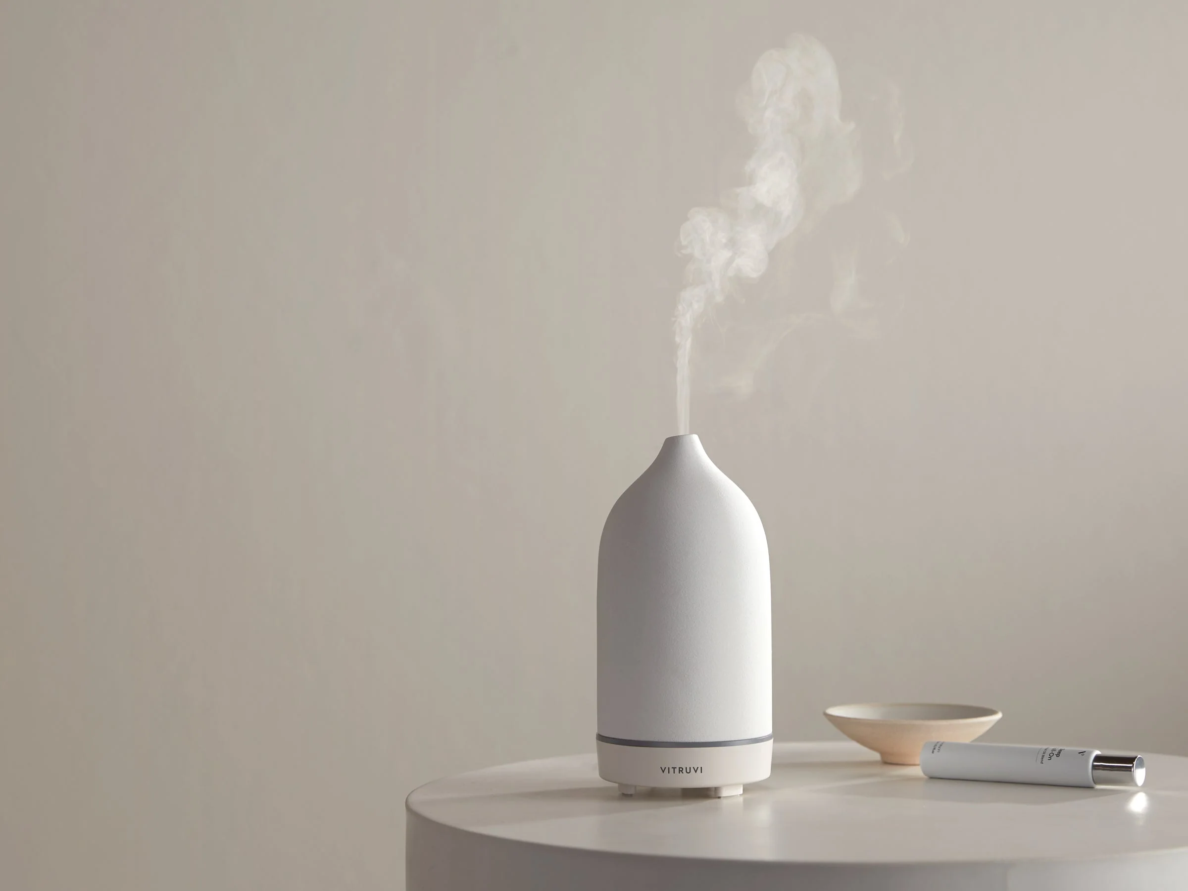 Essential Oil Diffuser (White Stone) - Image 2