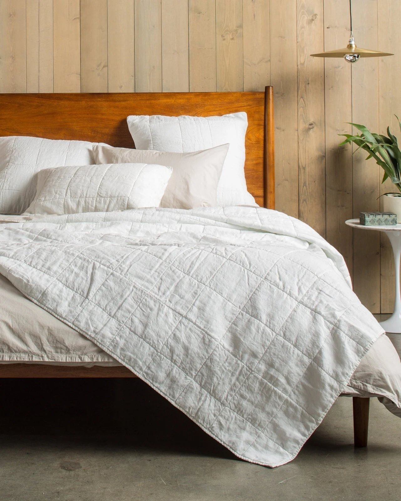 Linen Box Quilt (White) - Image 2