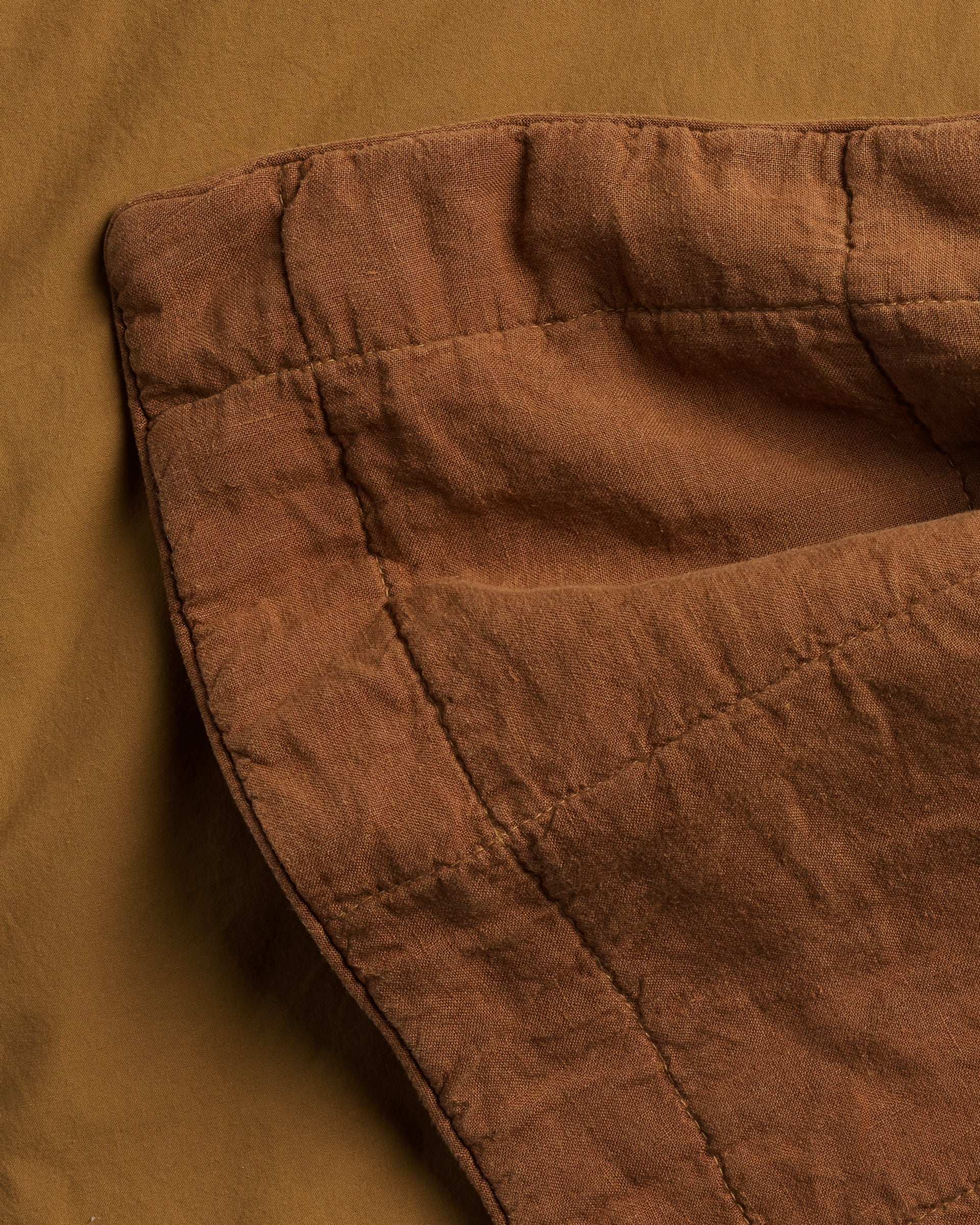 Linen Box Quilted Sham Set (Tobacco) - Image 3