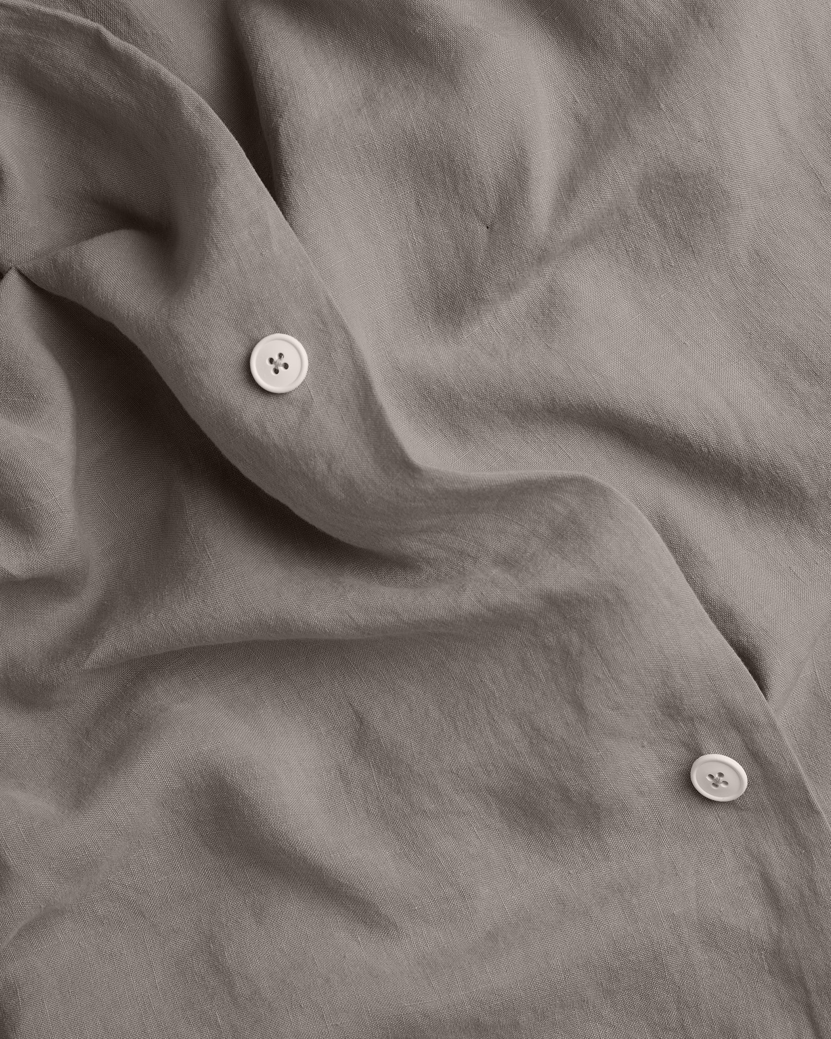 Linen Duvet Cover (Pebble) - Image 3