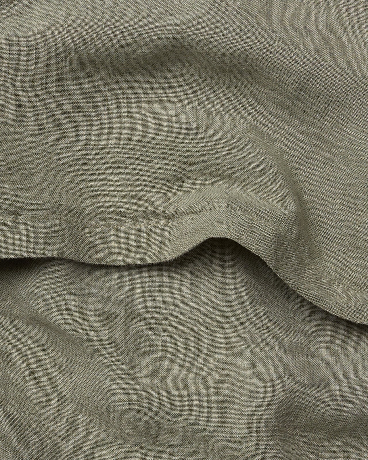 Linen Euro Sham (Moss) - Image 3