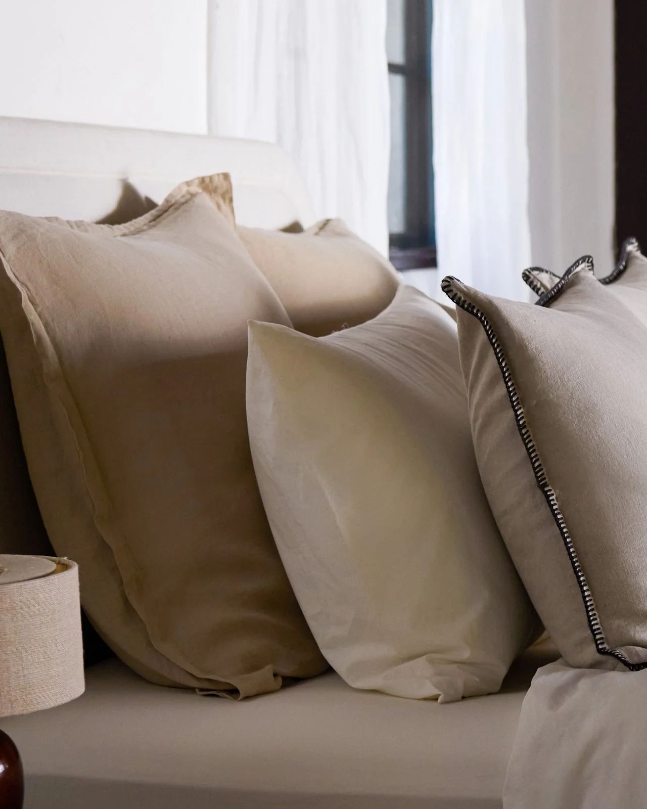 Linen Euro Sham (Toast) - Image 4