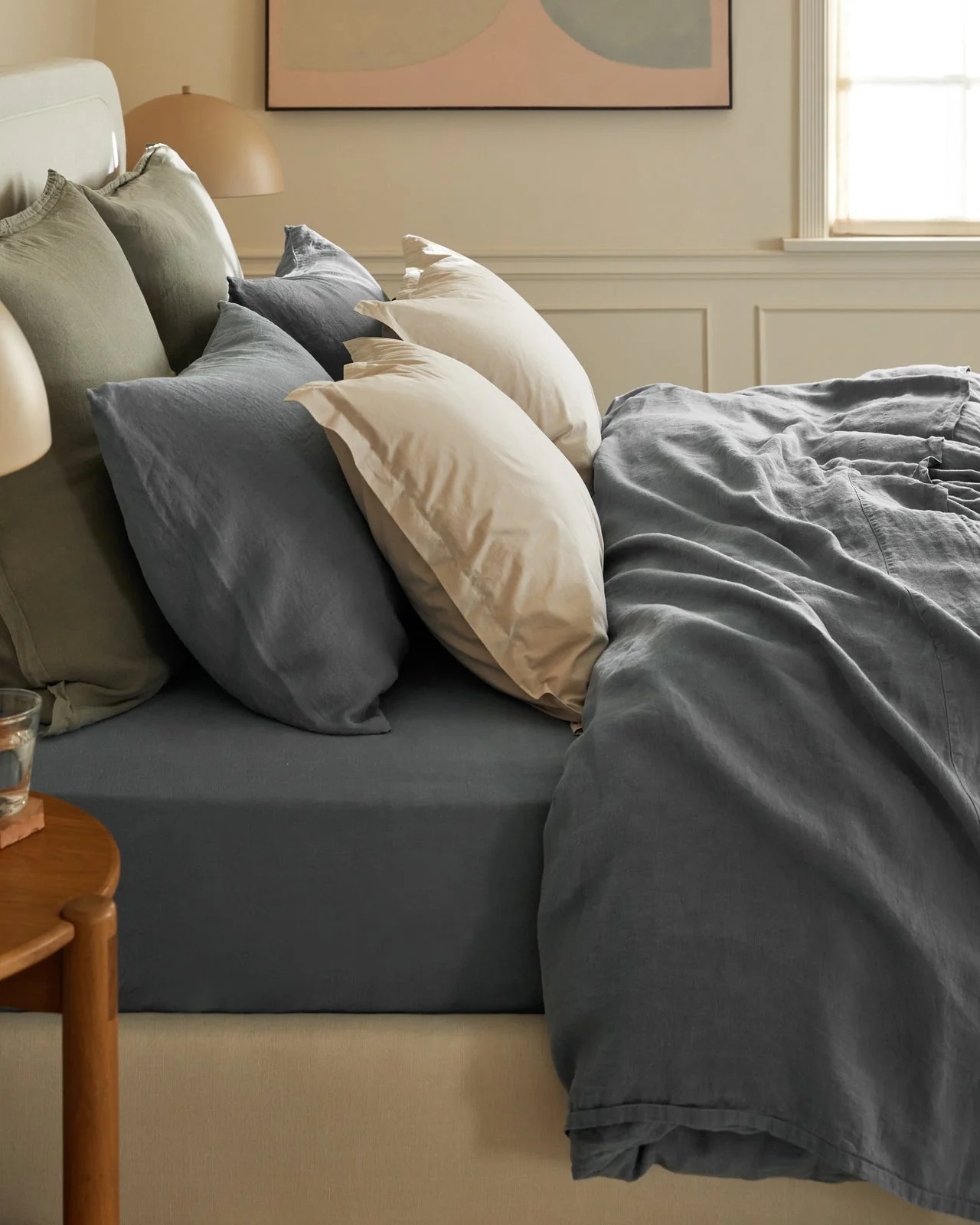 Linen Sheet Set - Dusk K/CK - Image 2