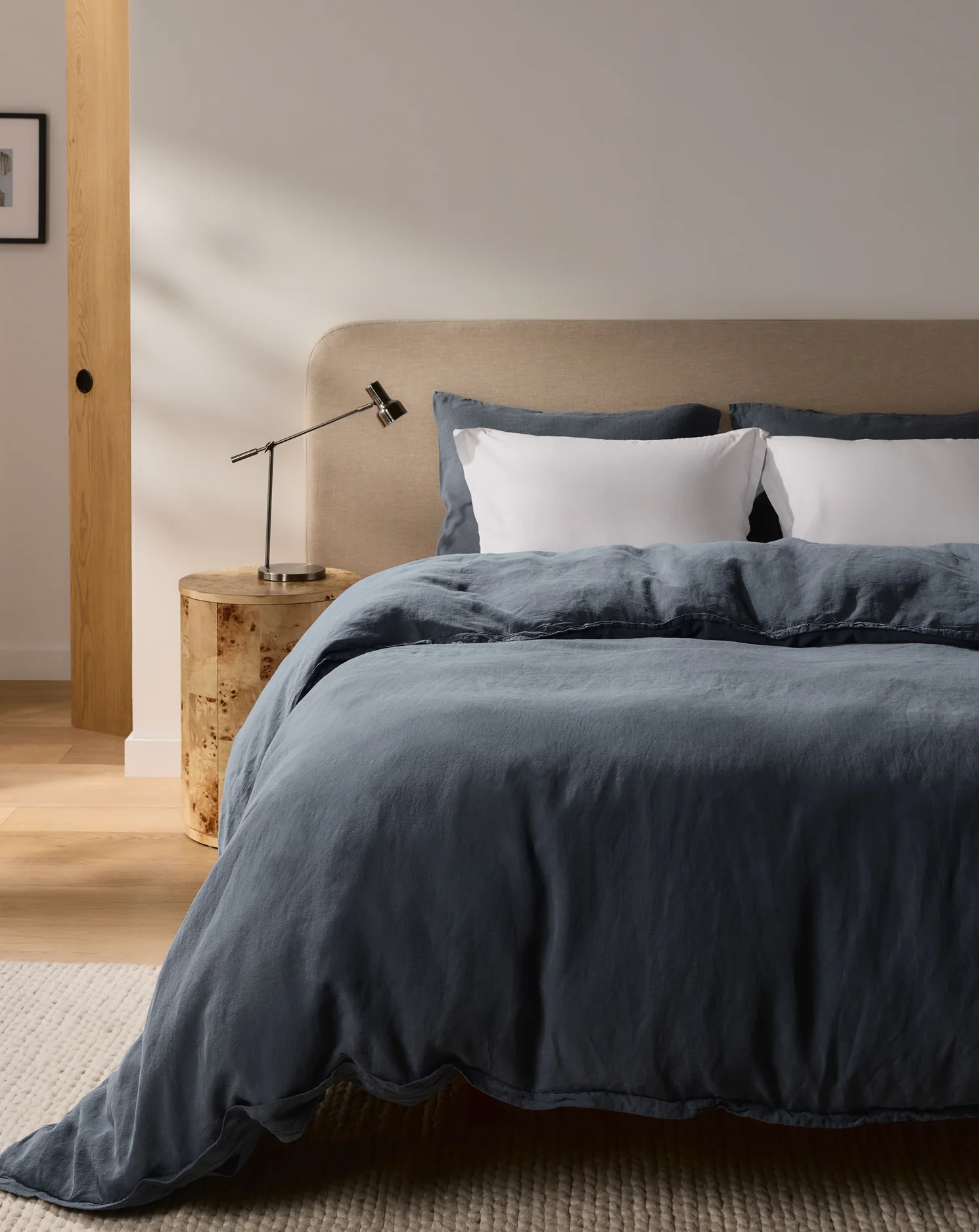 Linen Tencel Duvet Cover (Dusk) - Image 4