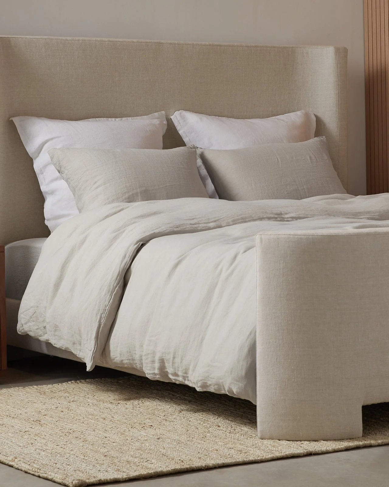 Linen Venice Set - Bone F/Q - Image 2