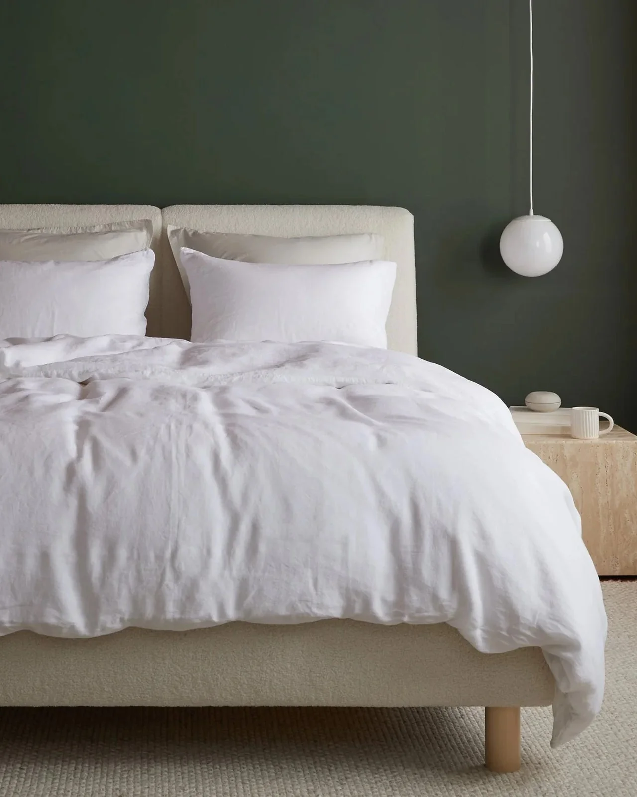 Linen Venice Set - White F/Q - Image 2
