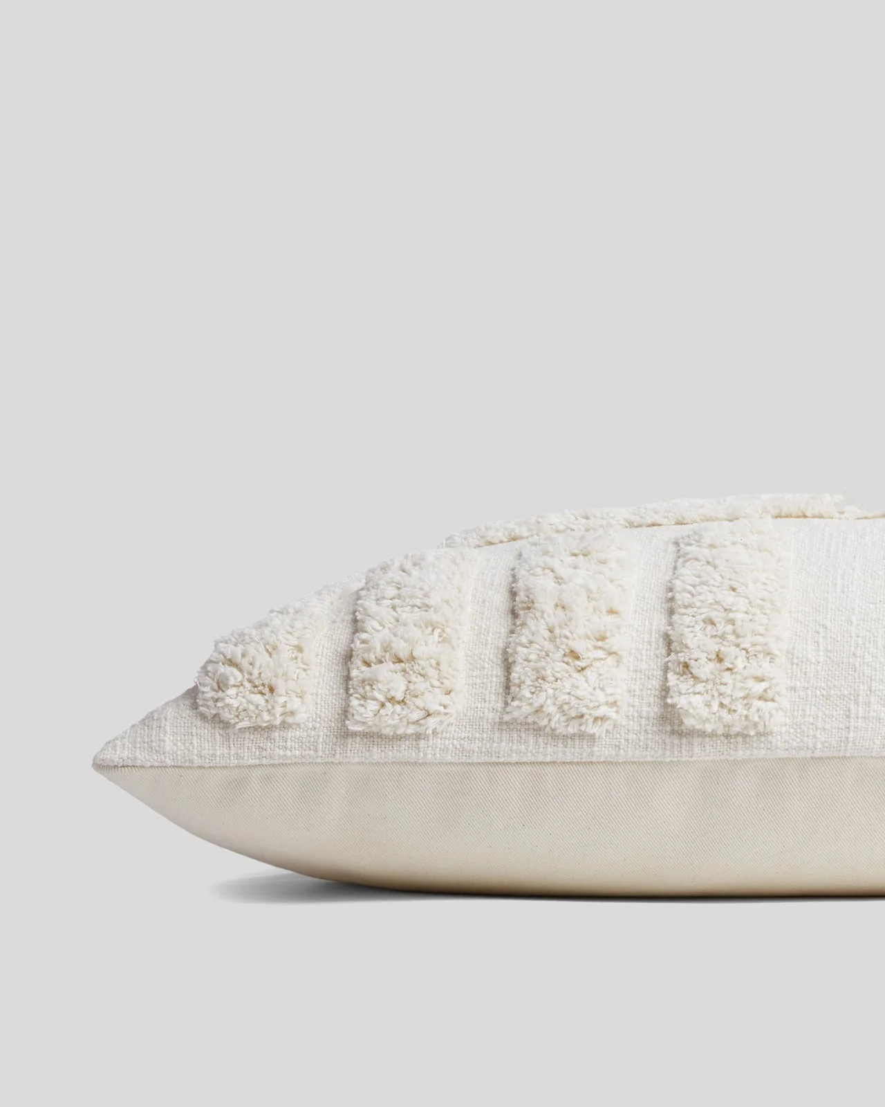 Nomad Lumbar Pillow Cover (Beige) - Image 3