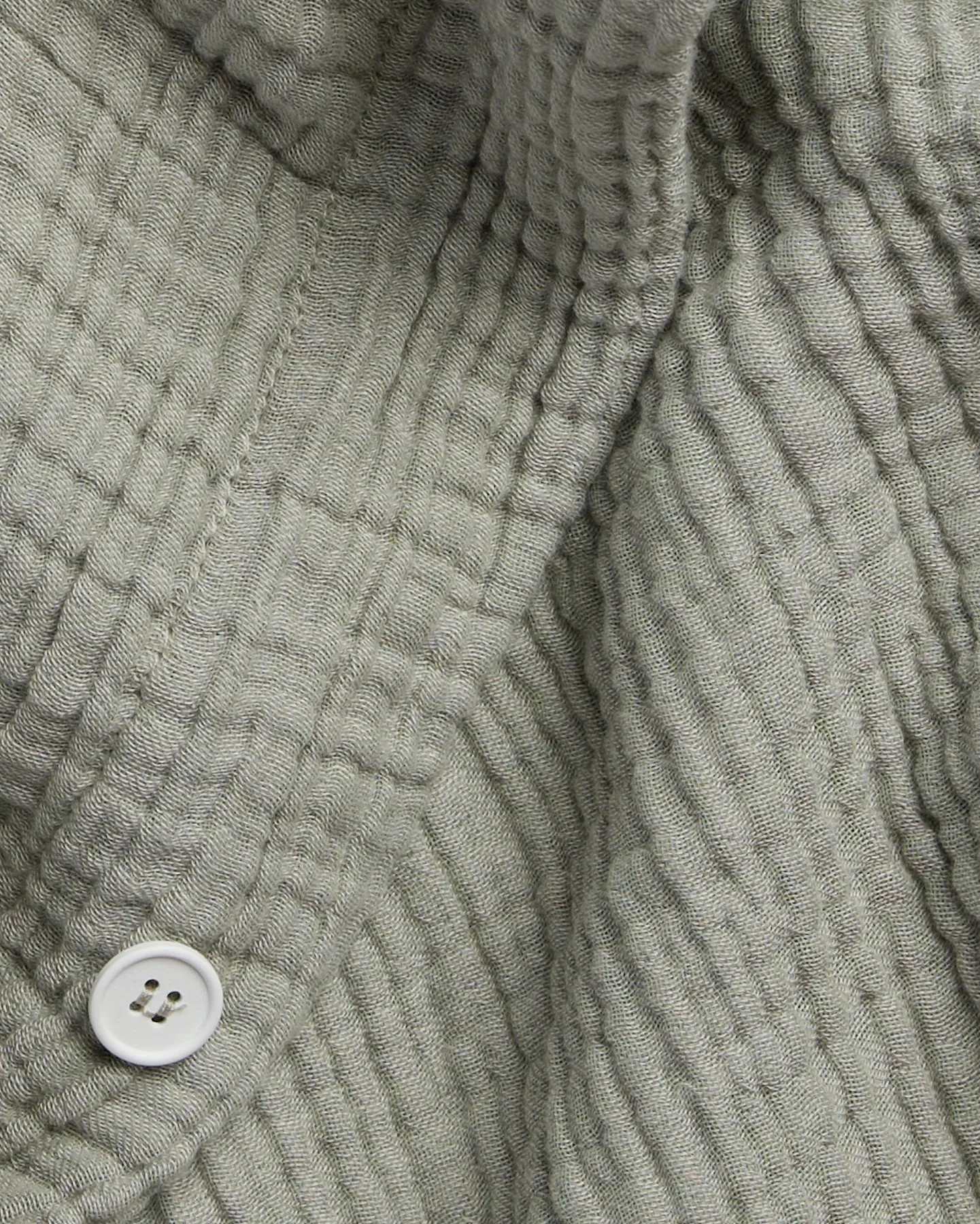 Organic Cloud Cotton Duvet Cover Set - FINAL SALE (Heathered Moss) - Image 3
