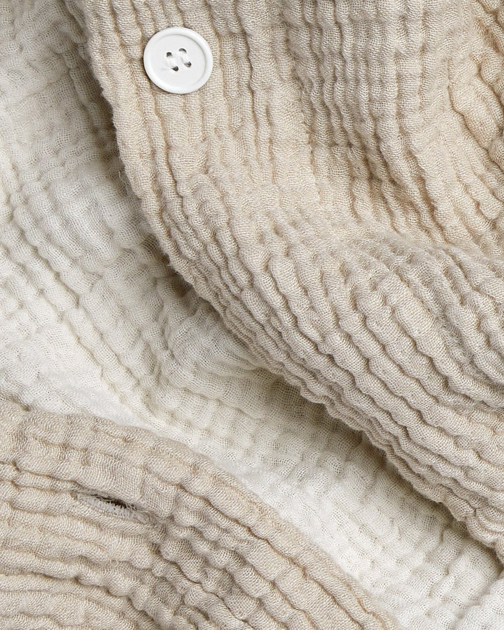 Organic Cloud Cotton Duvet Cover Set - FINAL SALE (Natural) - Image 3