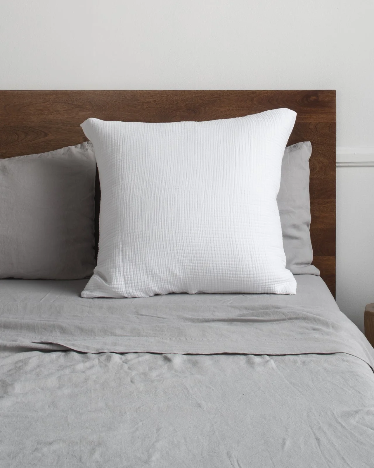 Organic Cloud Cotton Euro Sham (White) - Image 2