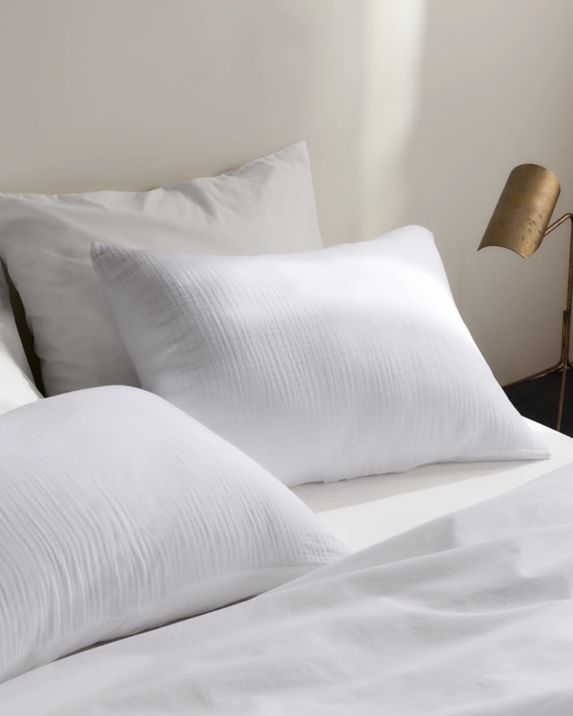 Organic Cloud Cotton Sham Set (White) - Image 2