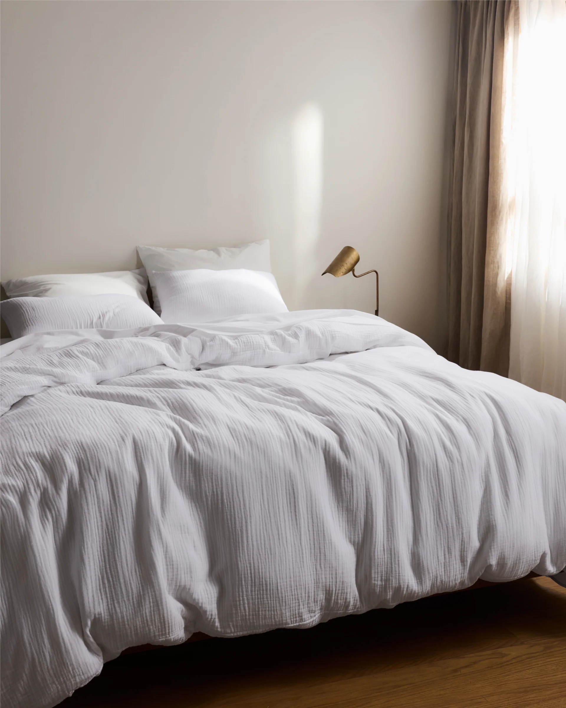 Organic Cloud Cotton Sham Set (White) - Image 4