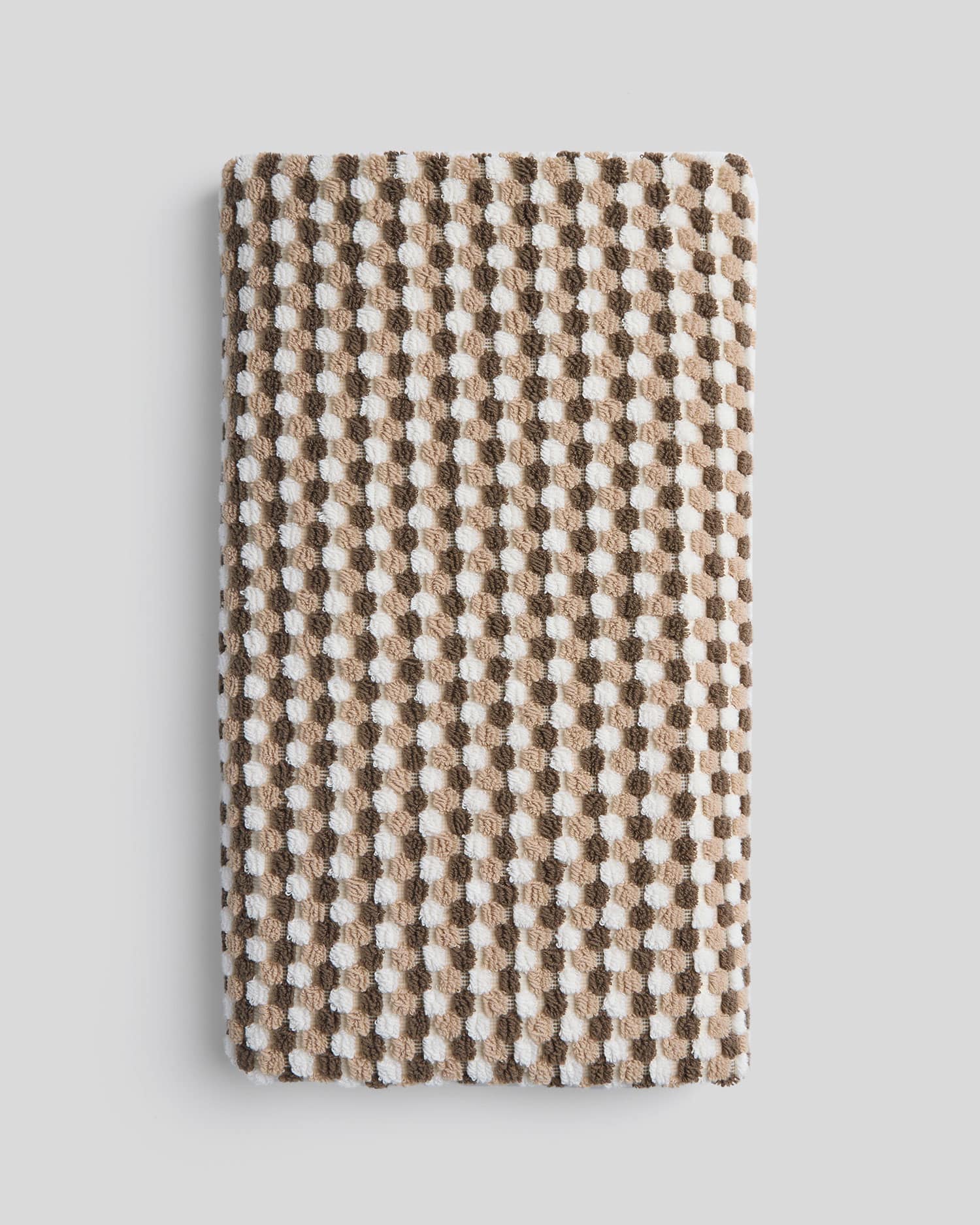 Organic Cotton Mosaic Towels - FINAL SALE (Ash and Toast) - Image 7