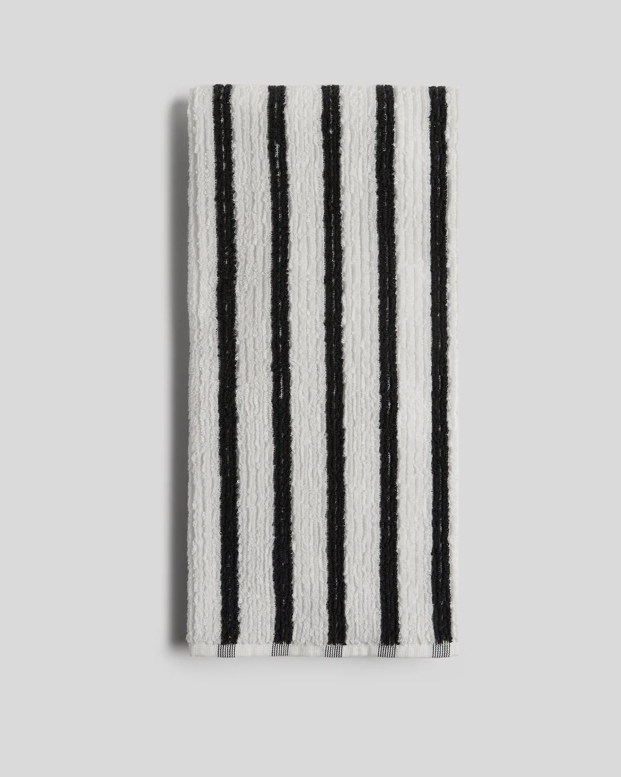 Organic Resort Stripe Towels - FINAL SALE (Plaster with Soft Black) - Image 5