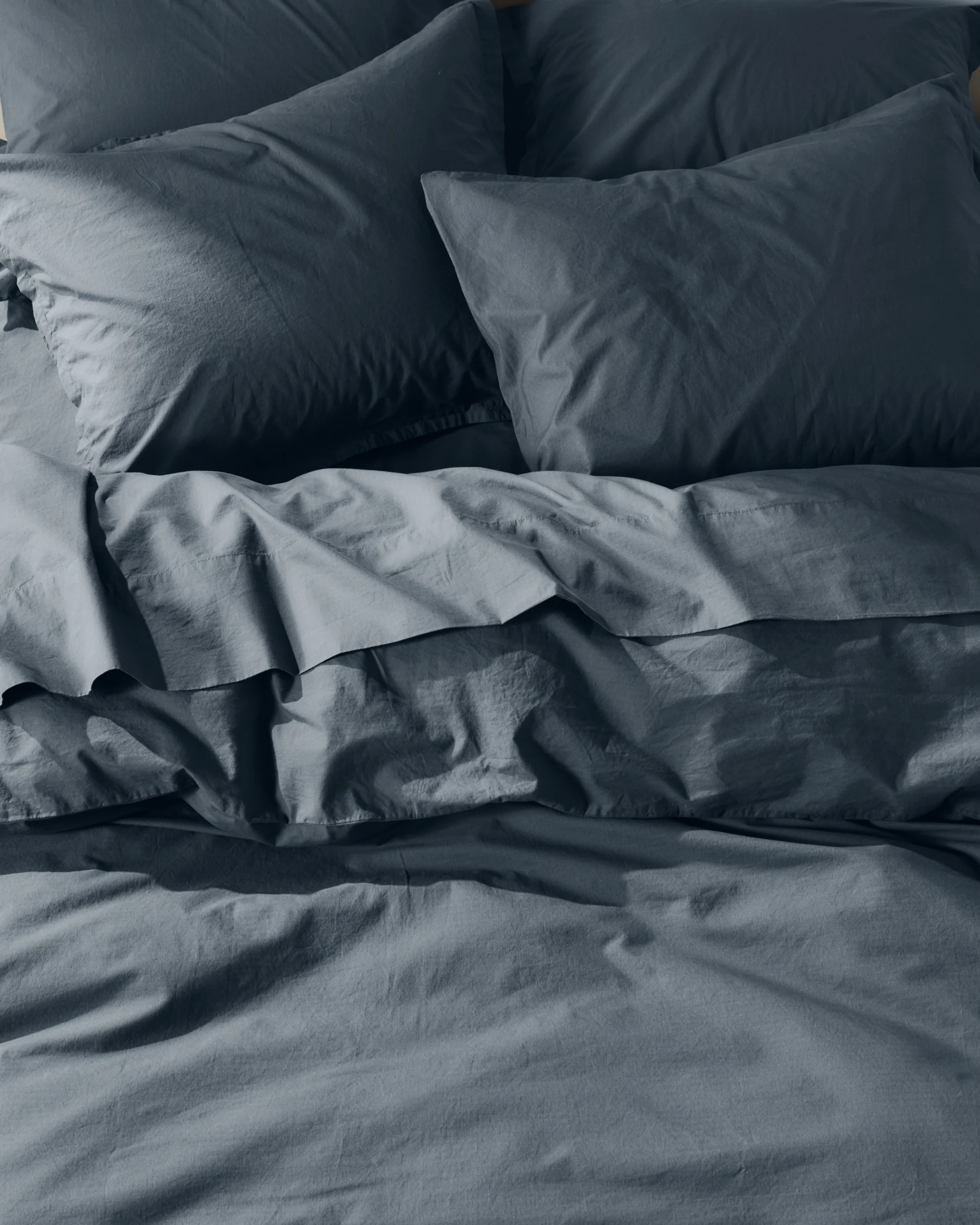 Percale Duvet Cover Set - Dusk K/CK - Image 2