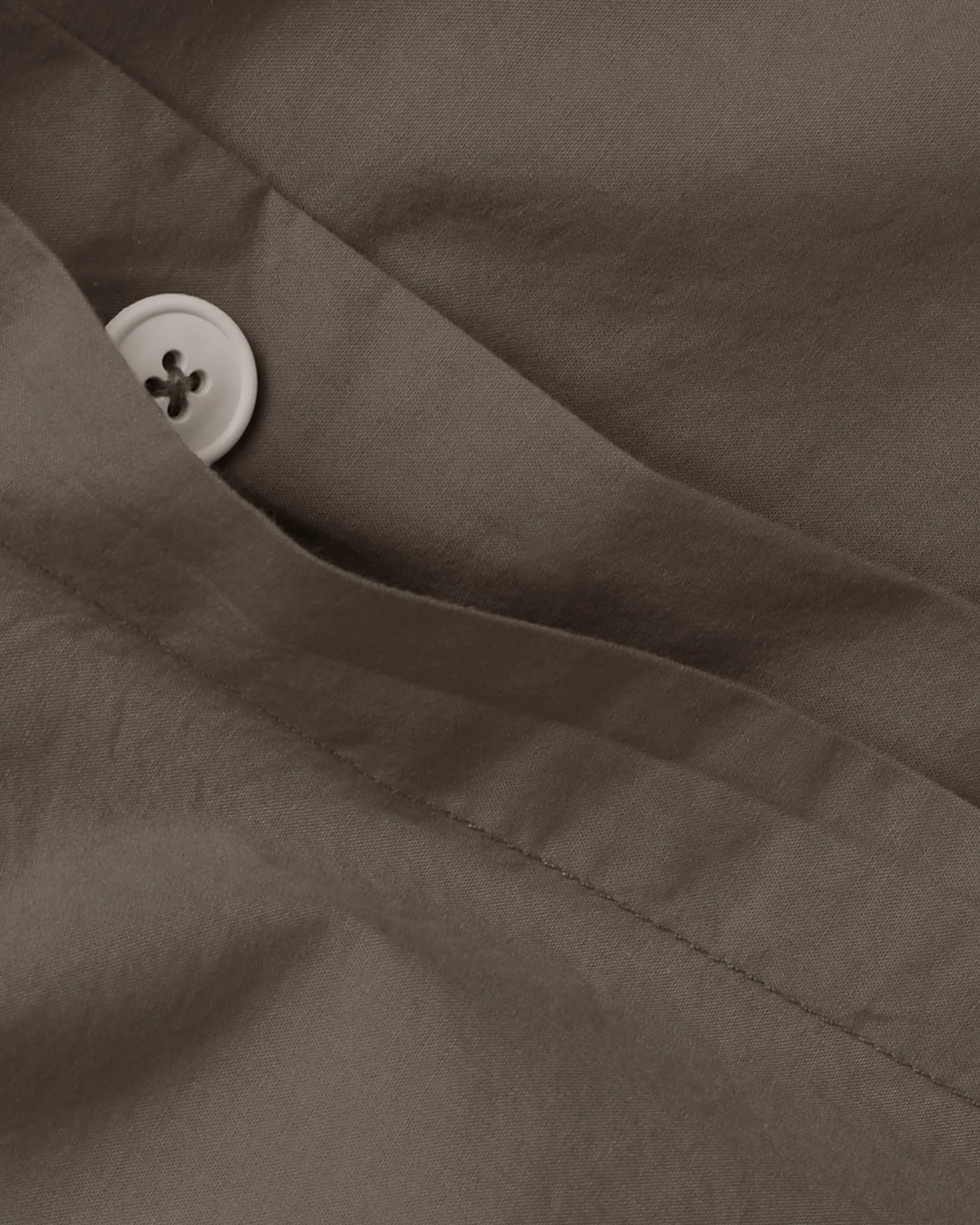 Percale Duvet Cover (Warm Grey) - Image 3