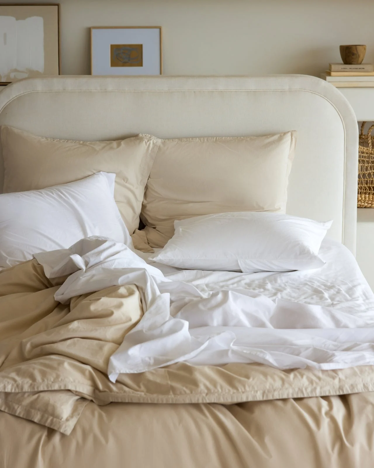 Percale Euro Sham (Bone) - Image 4