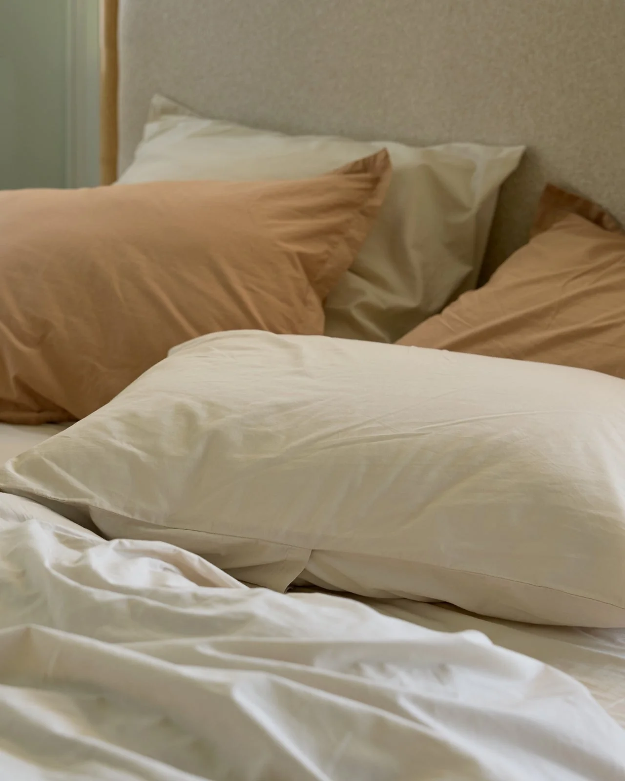 Percale Pillowcase Set (Bone) - Image 2