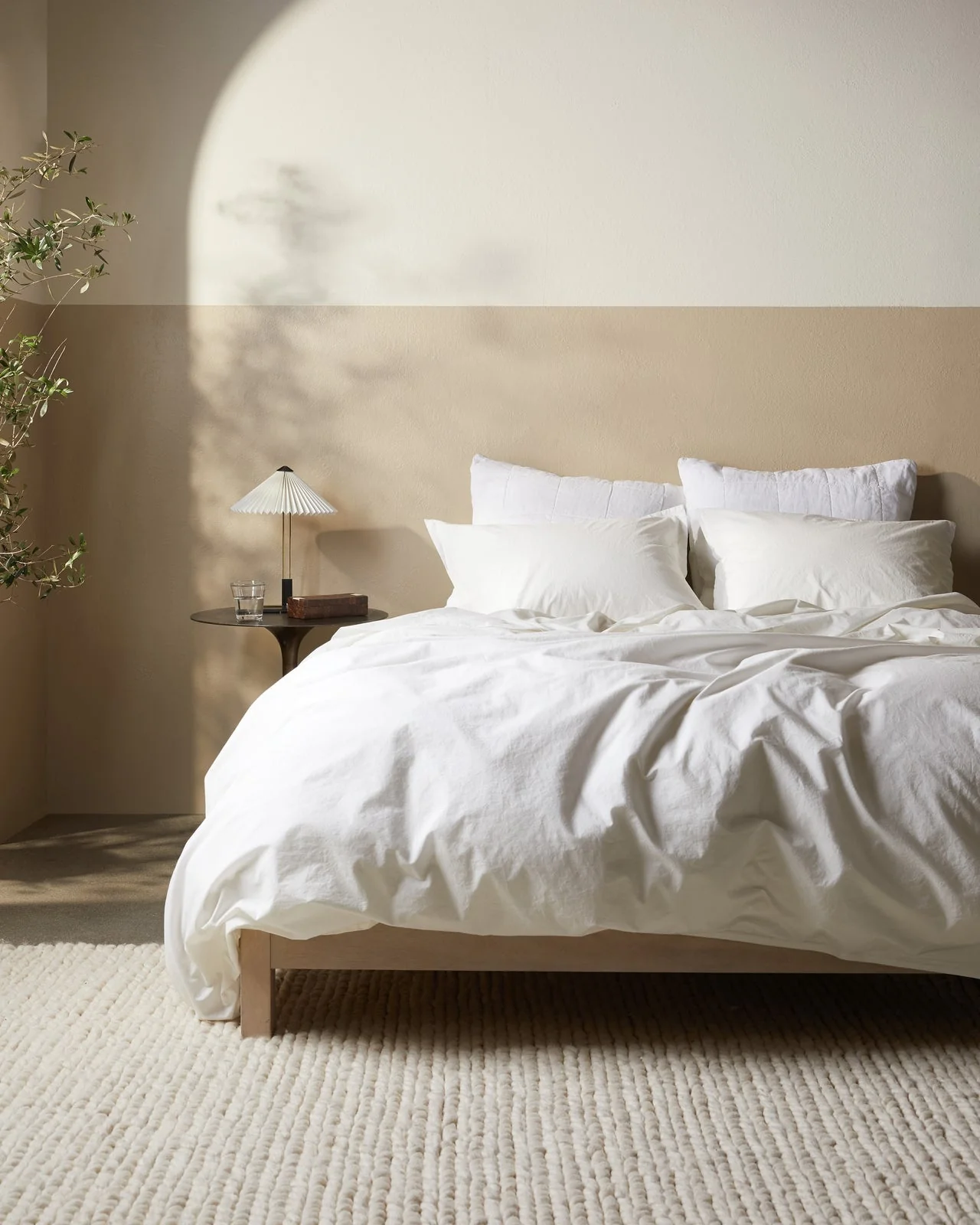 Percale Sham Set (Cream) - Image 4