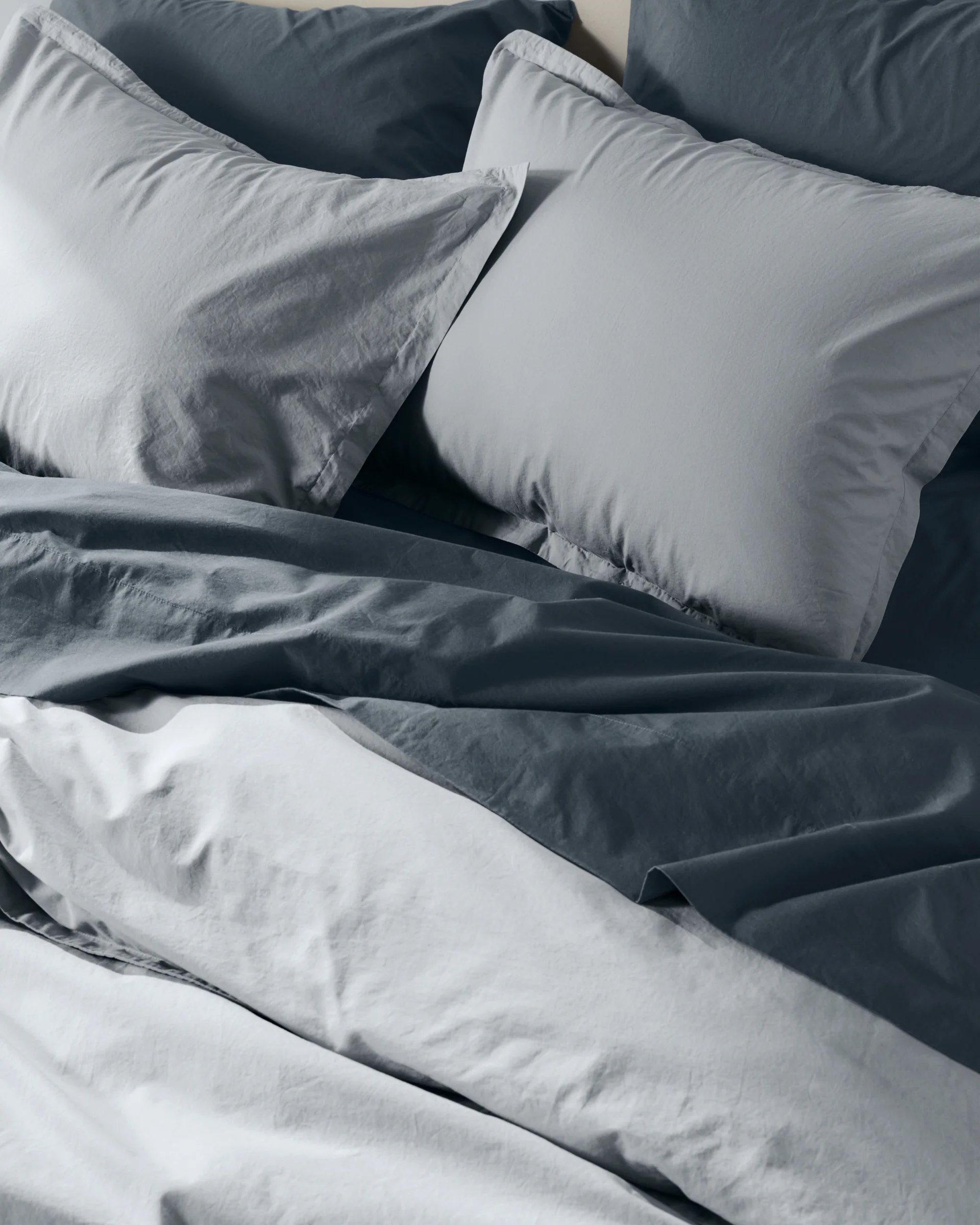Percale Sham Set (Sky) - Image 2