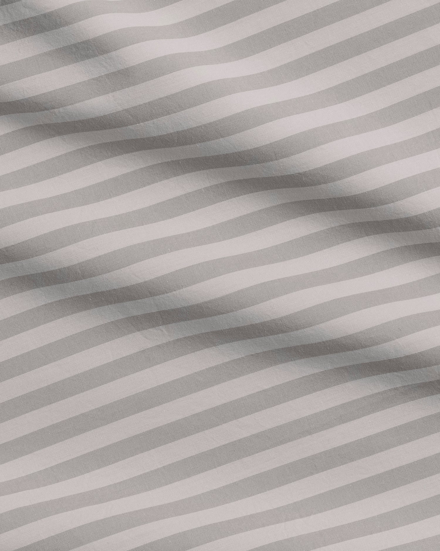 Percale Sheet Set - Pebble Stripe F/Q - Image 3