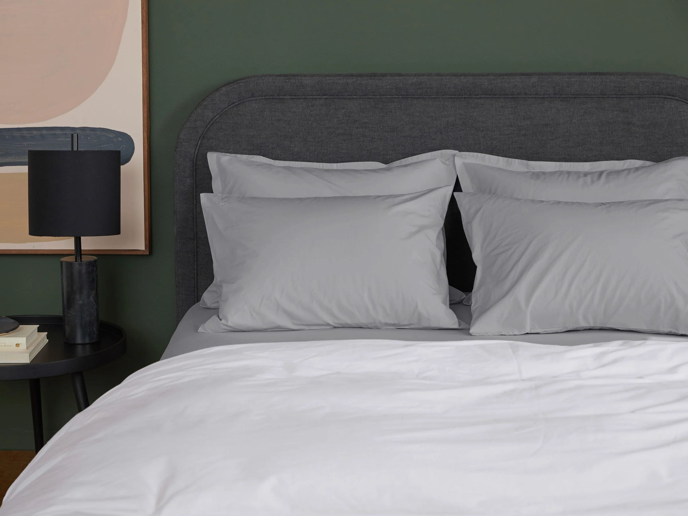 Percale Venice Set - Light Grey F/Q - Image 2