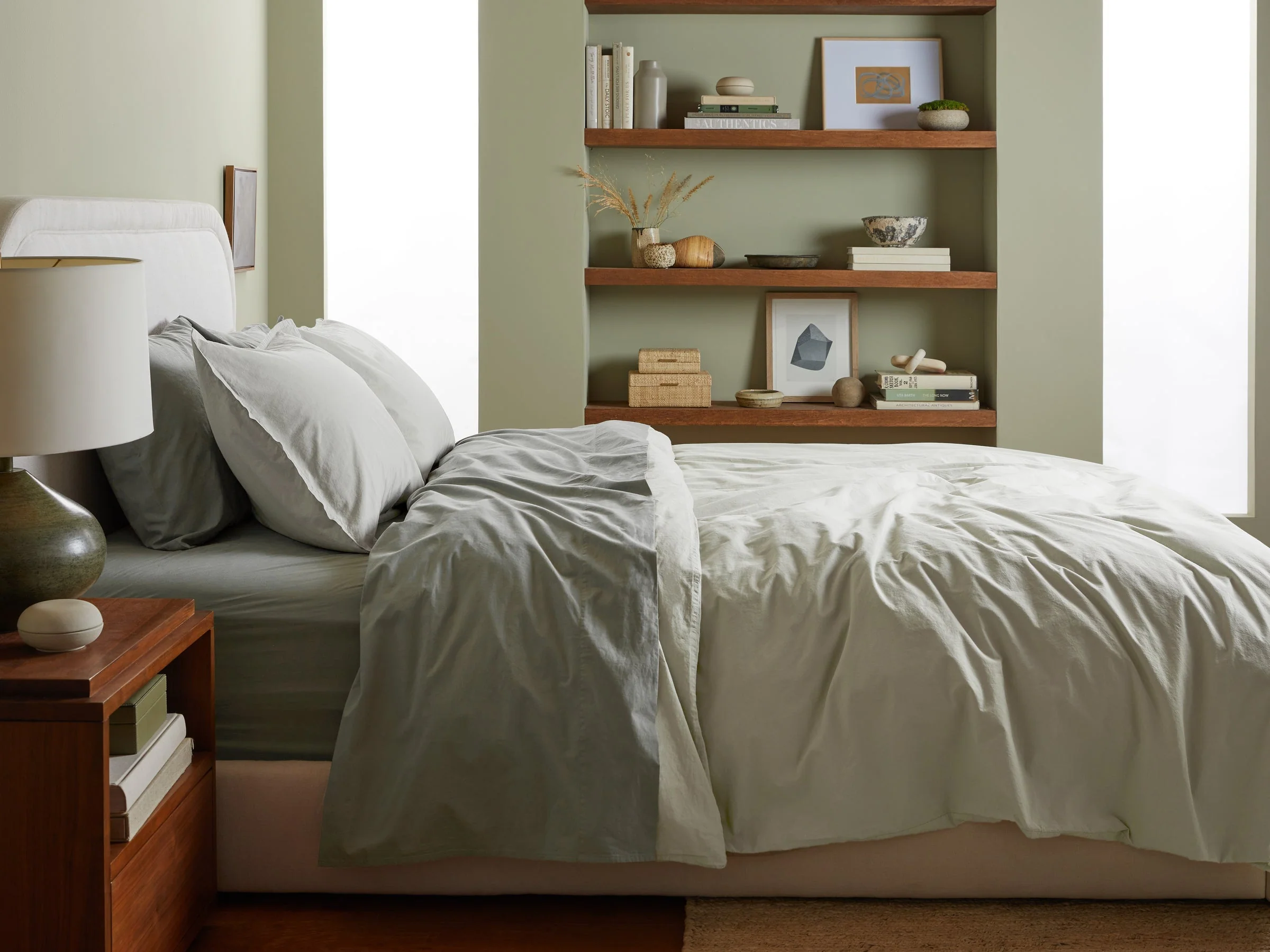 Percale Venice Set - Moss K/CK - Image 2
