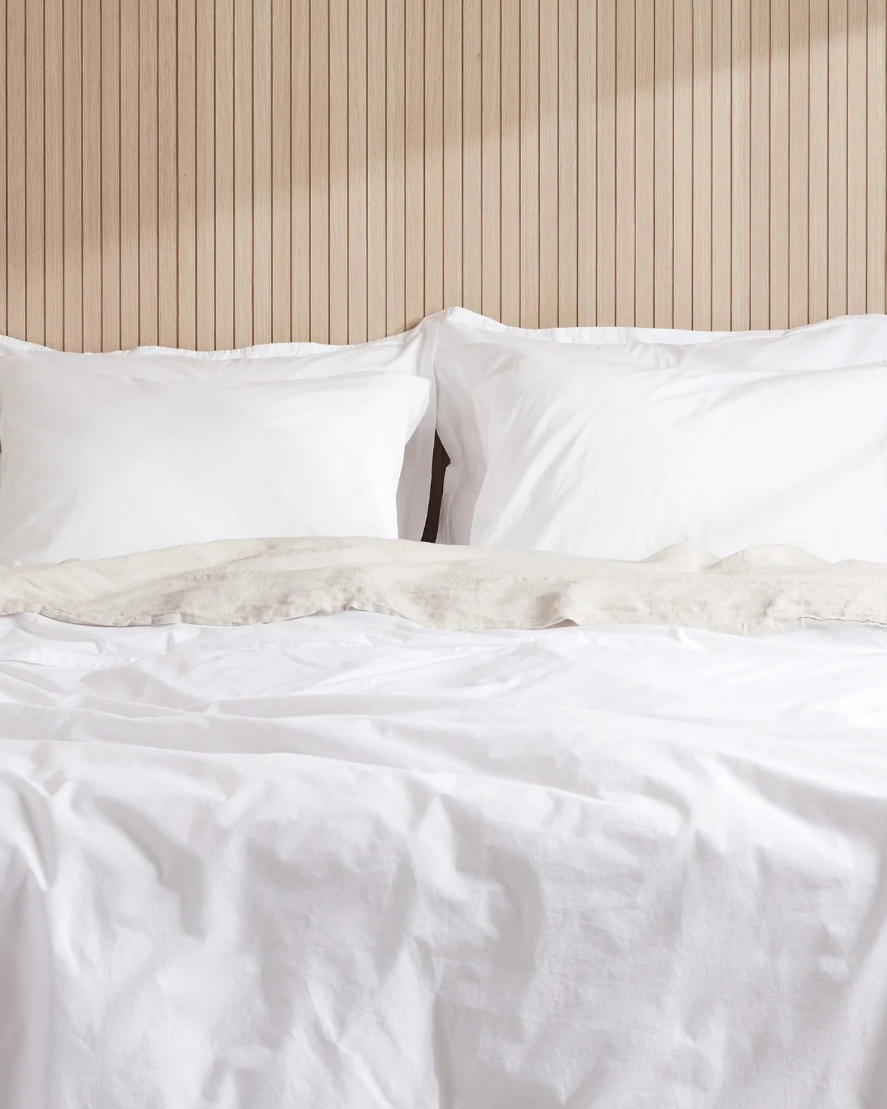 Percale Venice Set - White TW/XL - Image 2