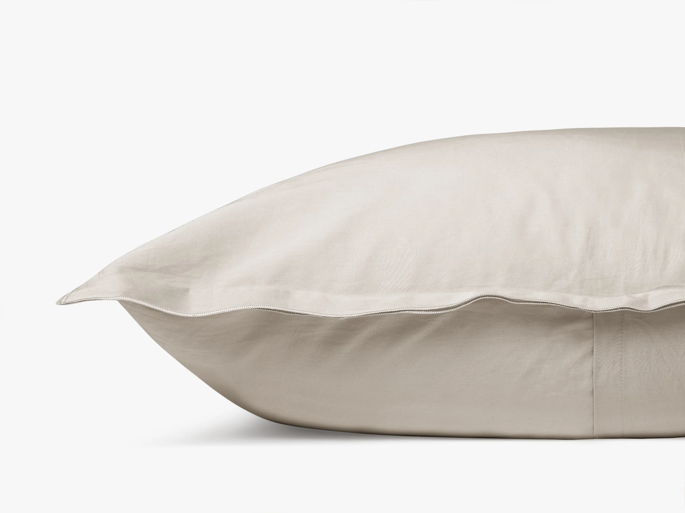 Sateen Euro Sham (Bone) - Image 3