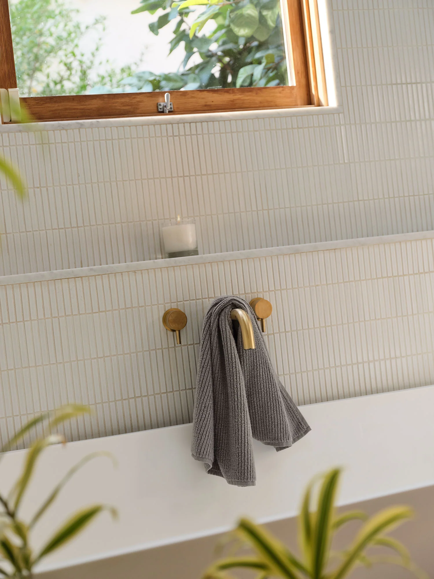 Soft Rib Towels (Pebble) - Image 2