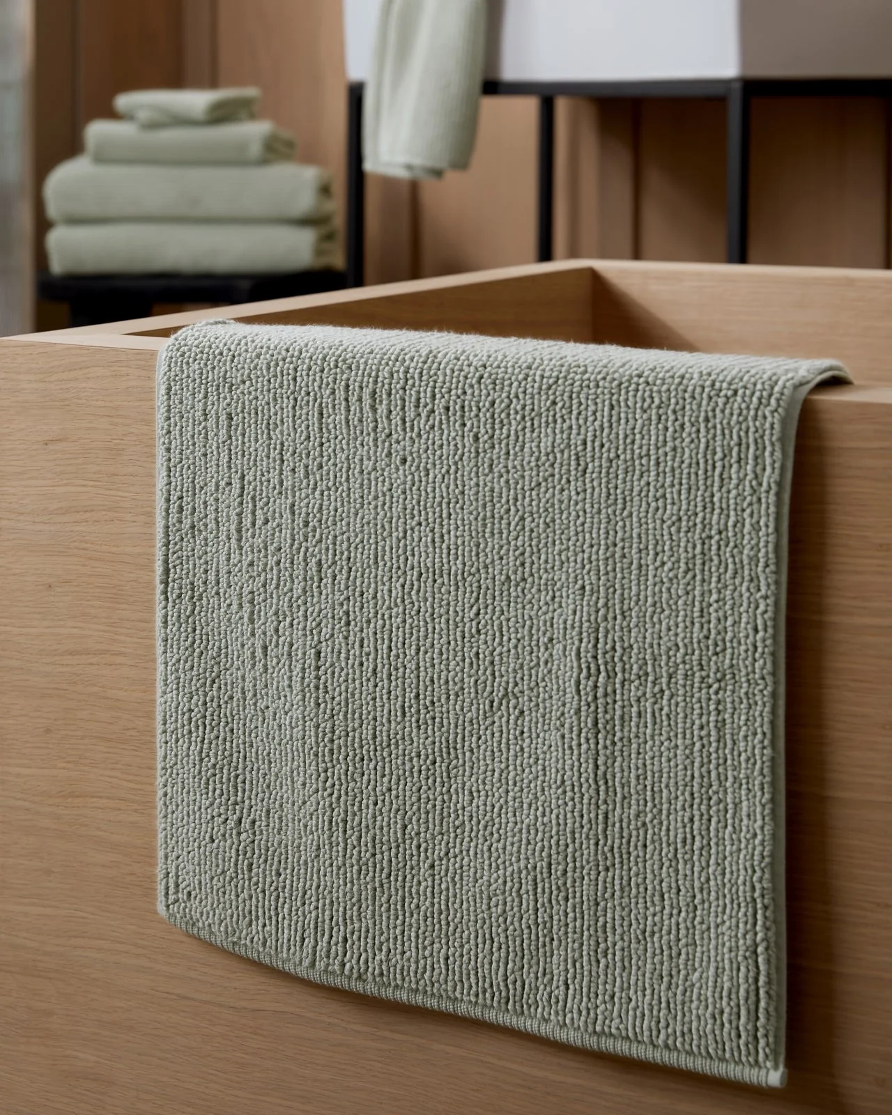 Soft Rib Tub Mat (Sage) - Image 2