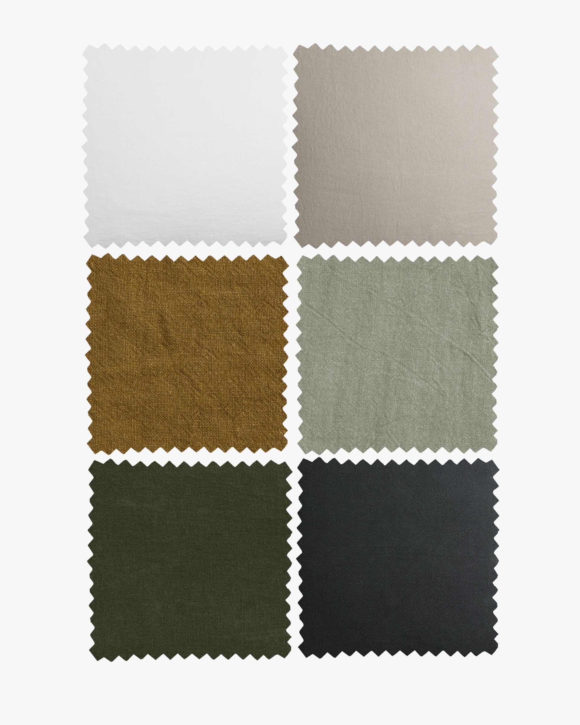 Vintage Linen Fabric Swatch (Natural)